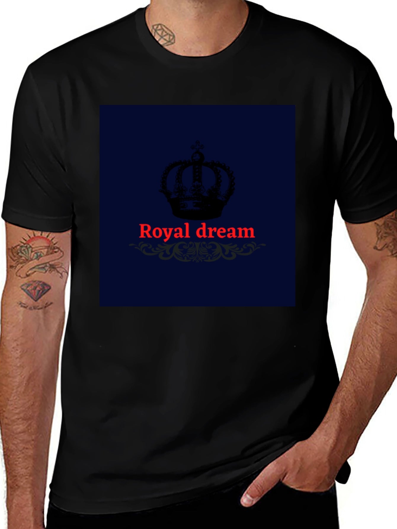 Royal Dream T-Shirt - Stylish Crown Design