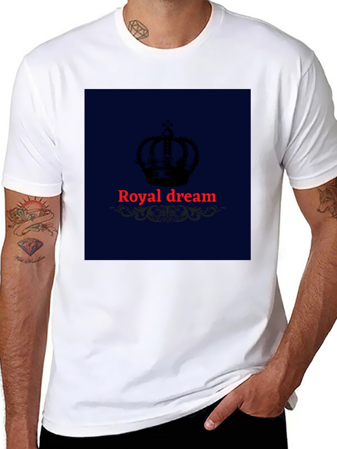 Royal Dream T-Shirt - Stylish Crown Design