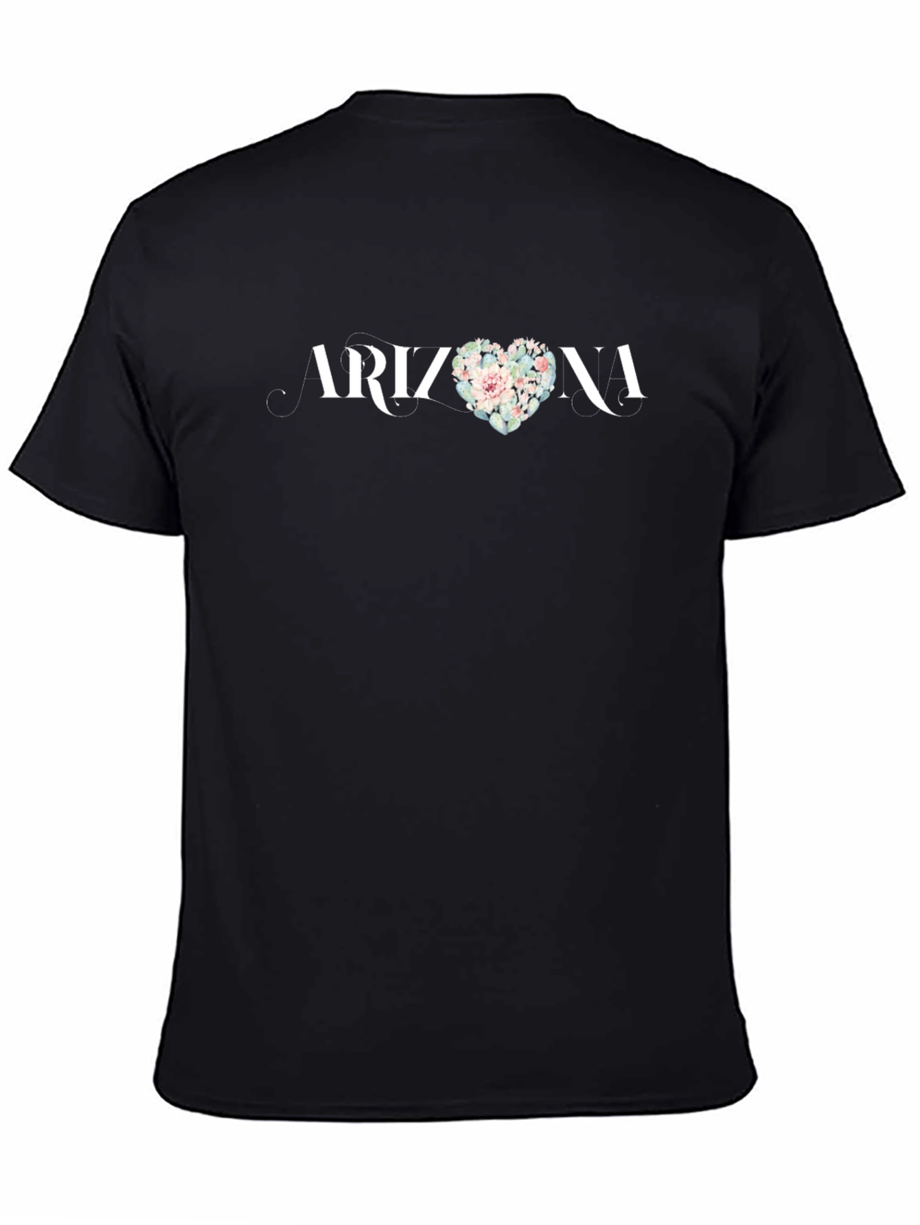Arizona Heart Floral Graphic T-Shirt