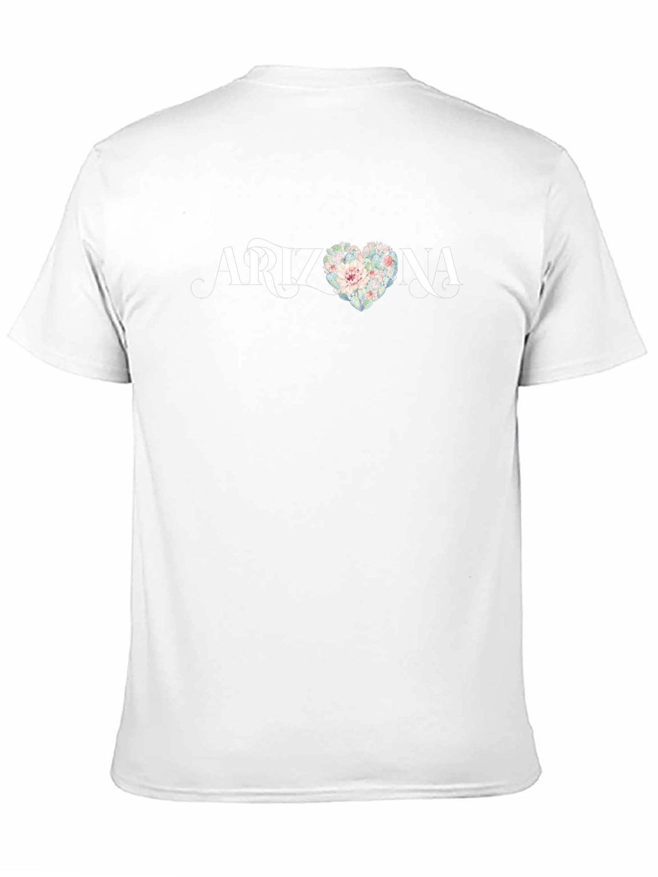 Arizona Heart Floral Graphic T-Shirt