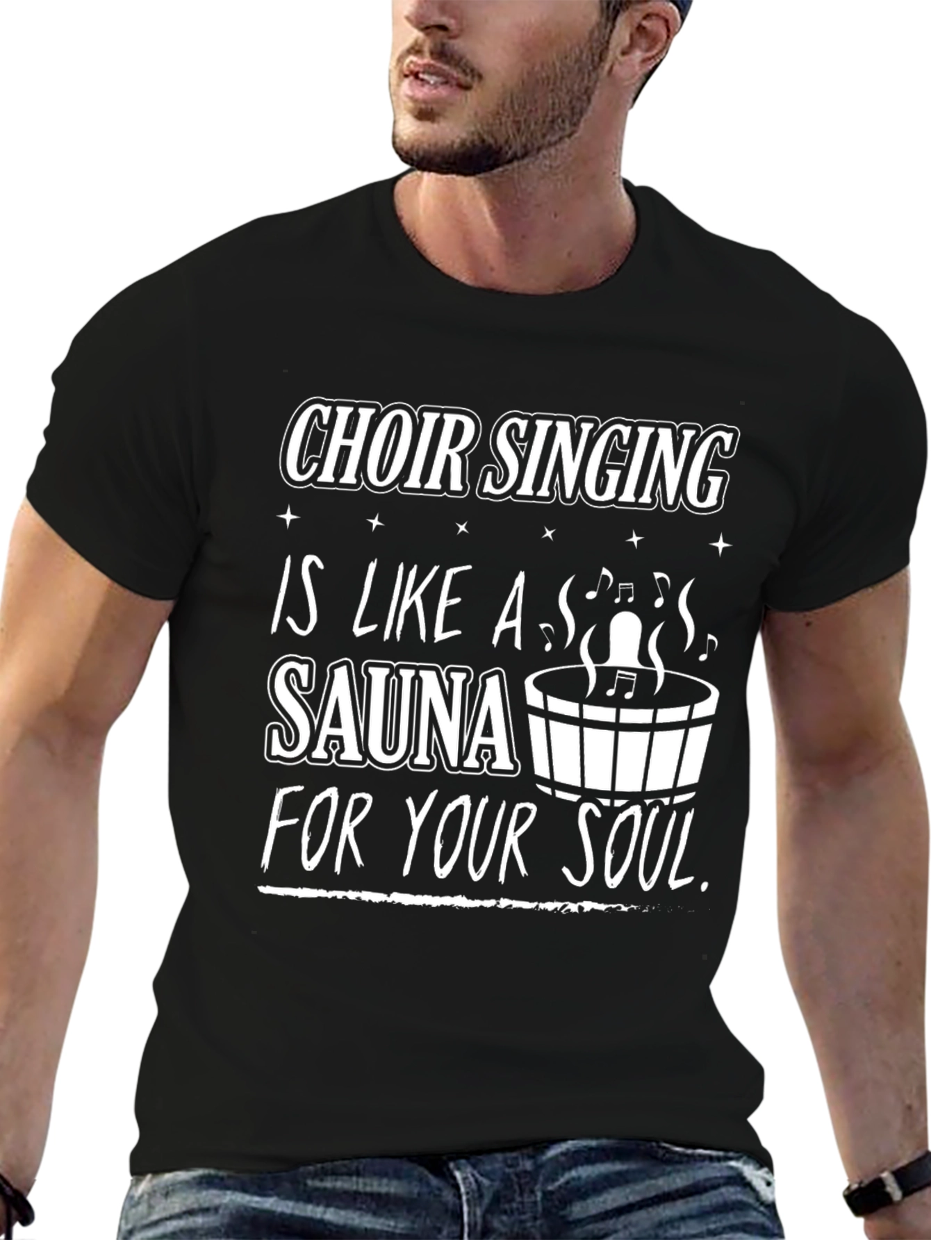 Choir Singing Sauna Soul T-Shirt