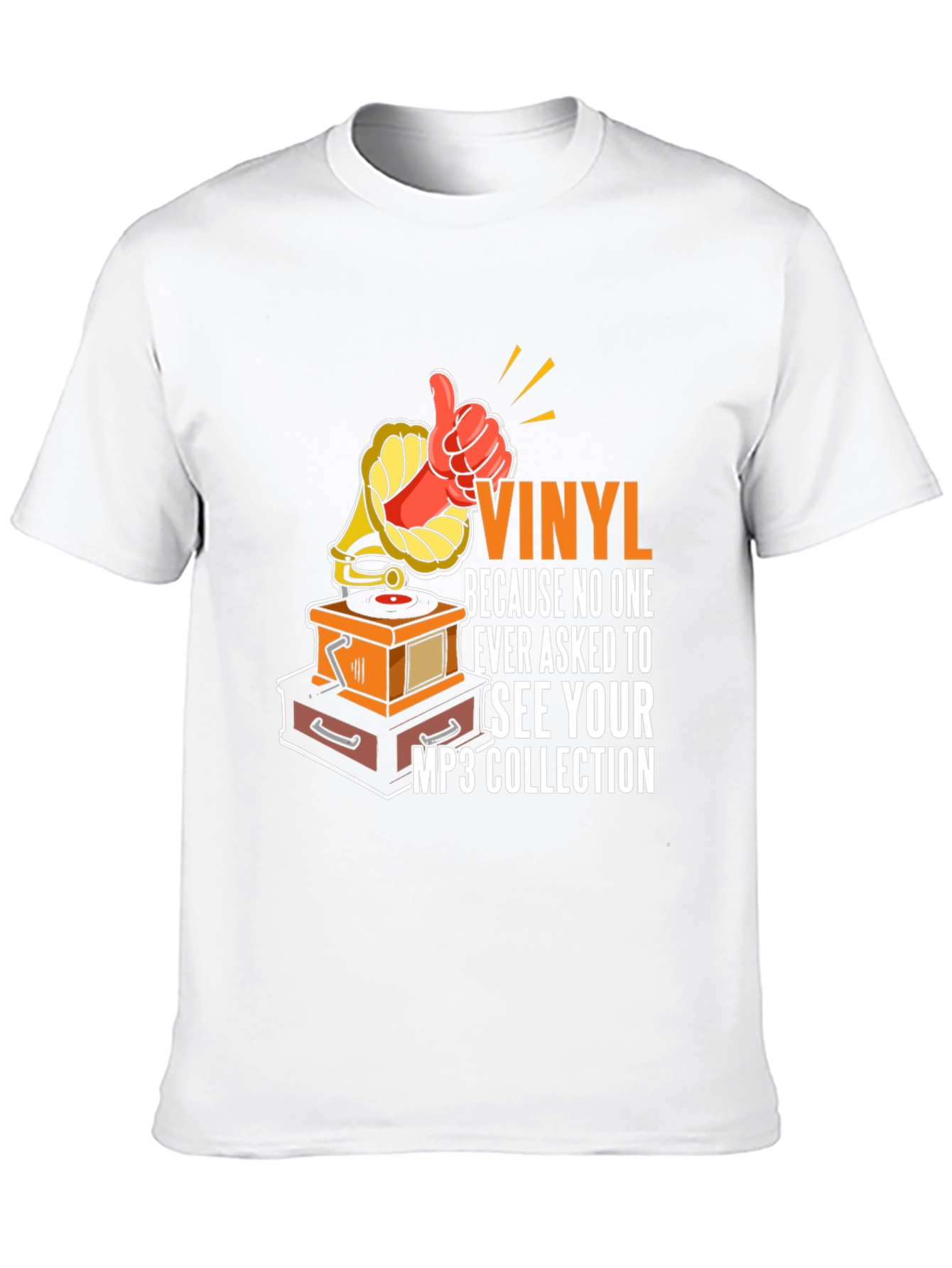 Vinyl MP3 Collection Graphic Tee