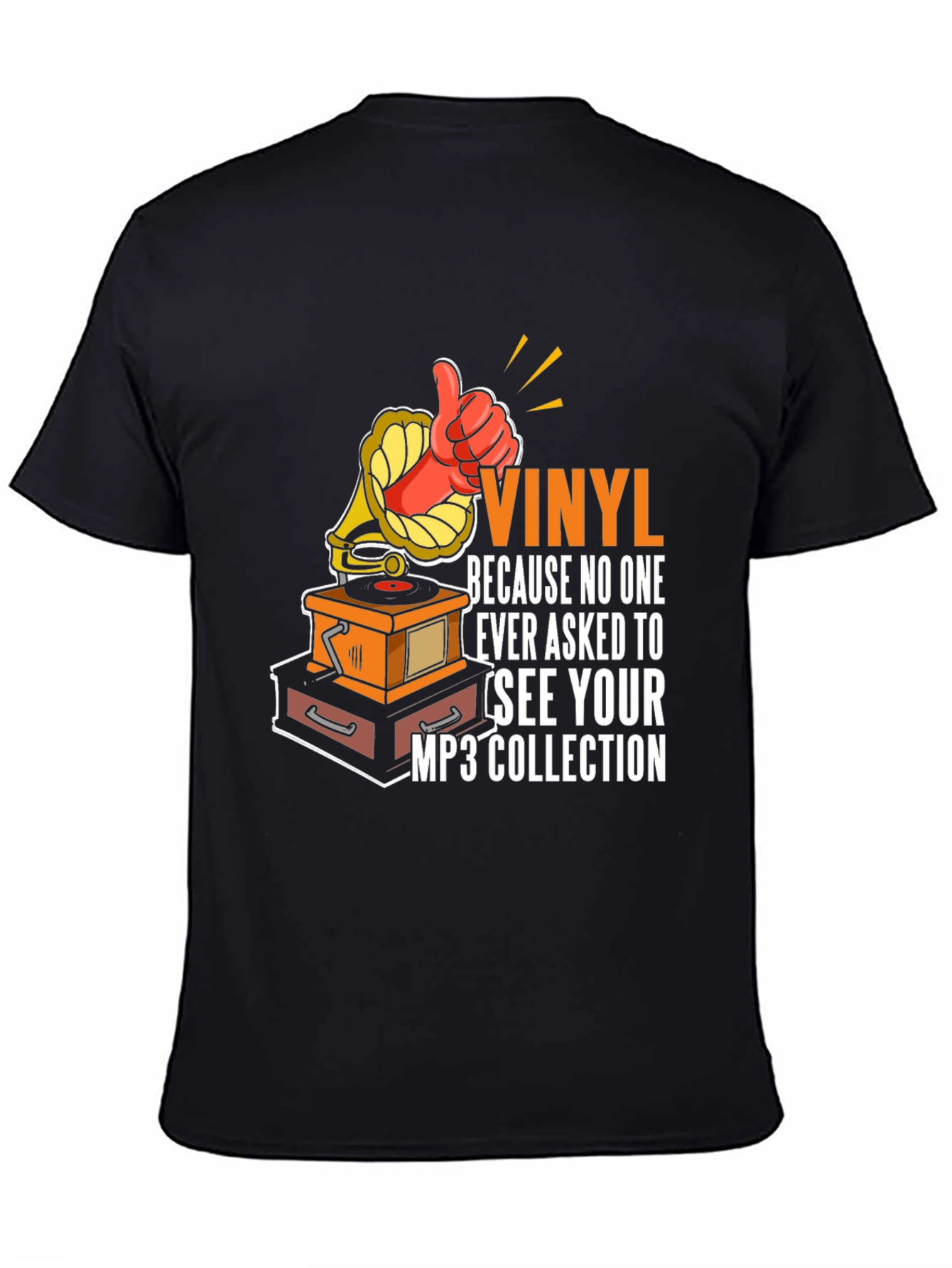 Vinyl MP3 Collection Graphic Tee