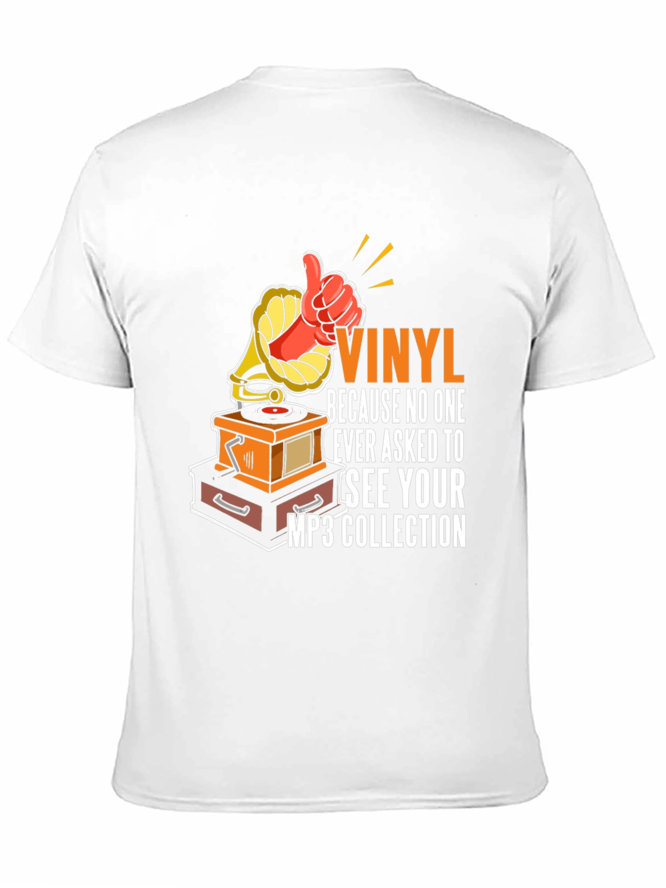 Vinyl MP3 Collection Graphic Tee