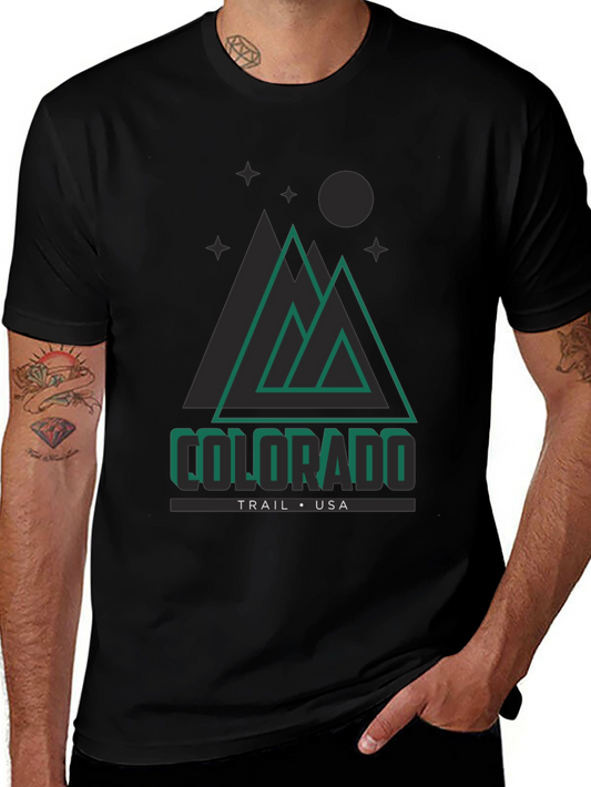 Colorado Trail Graphic Tee - Mountain Adventure Shirt