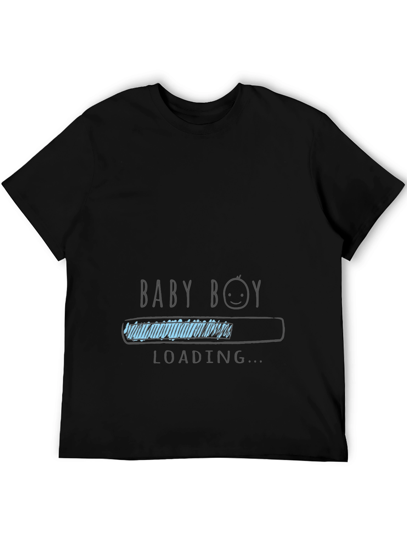 Baby Boy Loading T-Shirt - Expecting Dad Tee