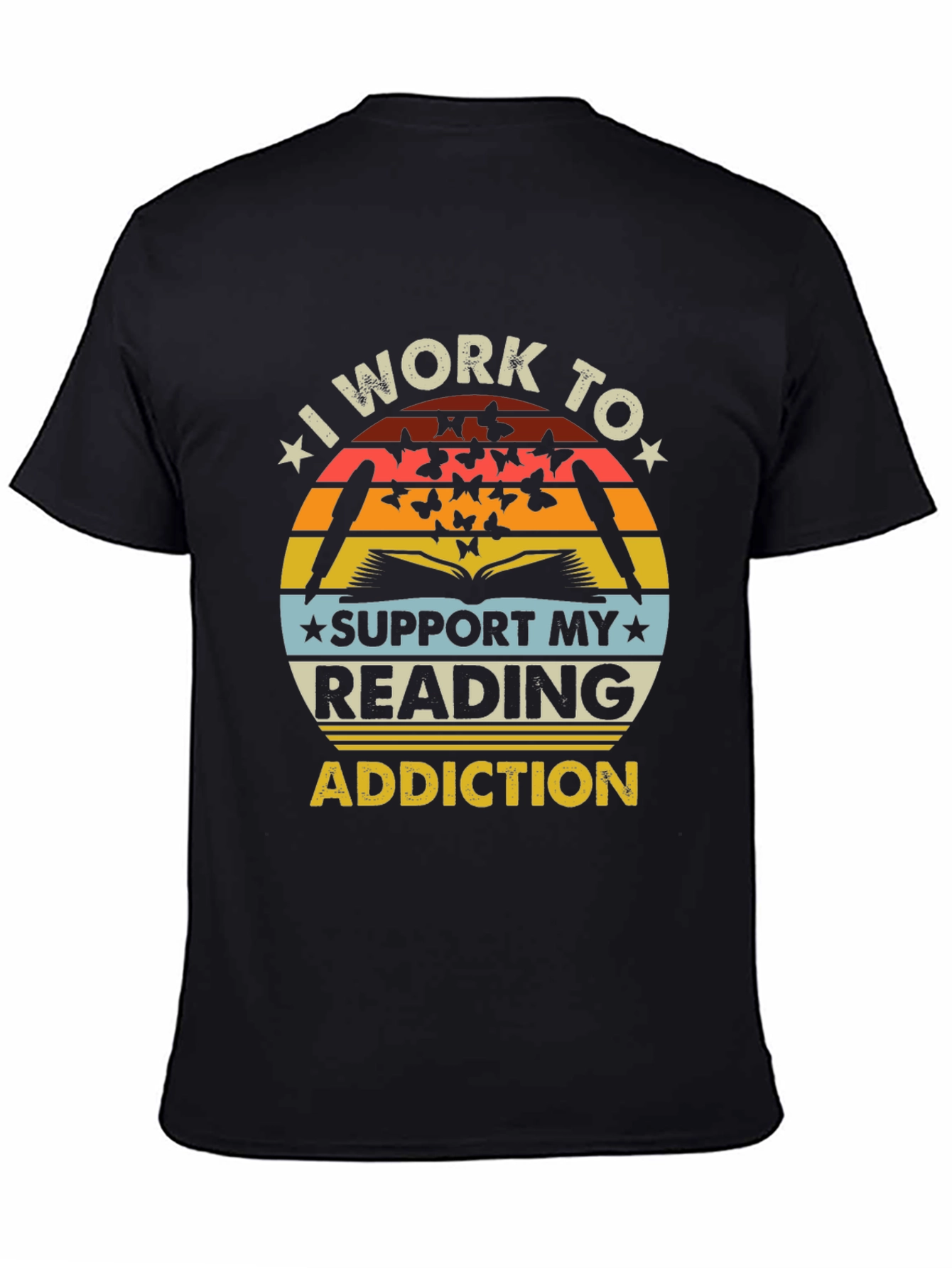 Reading Addiction T-Shirt - Book Lover Tee