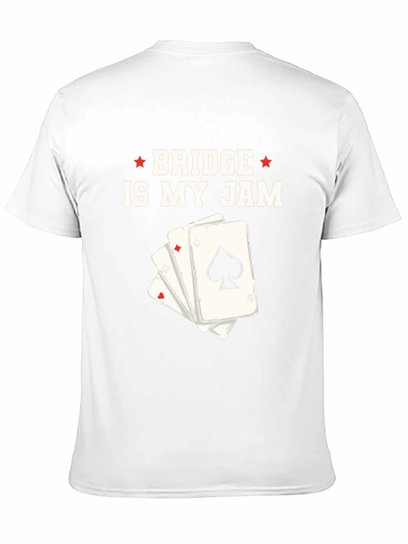 Bridge is My Jam T-Shirt - Playing Cards Design