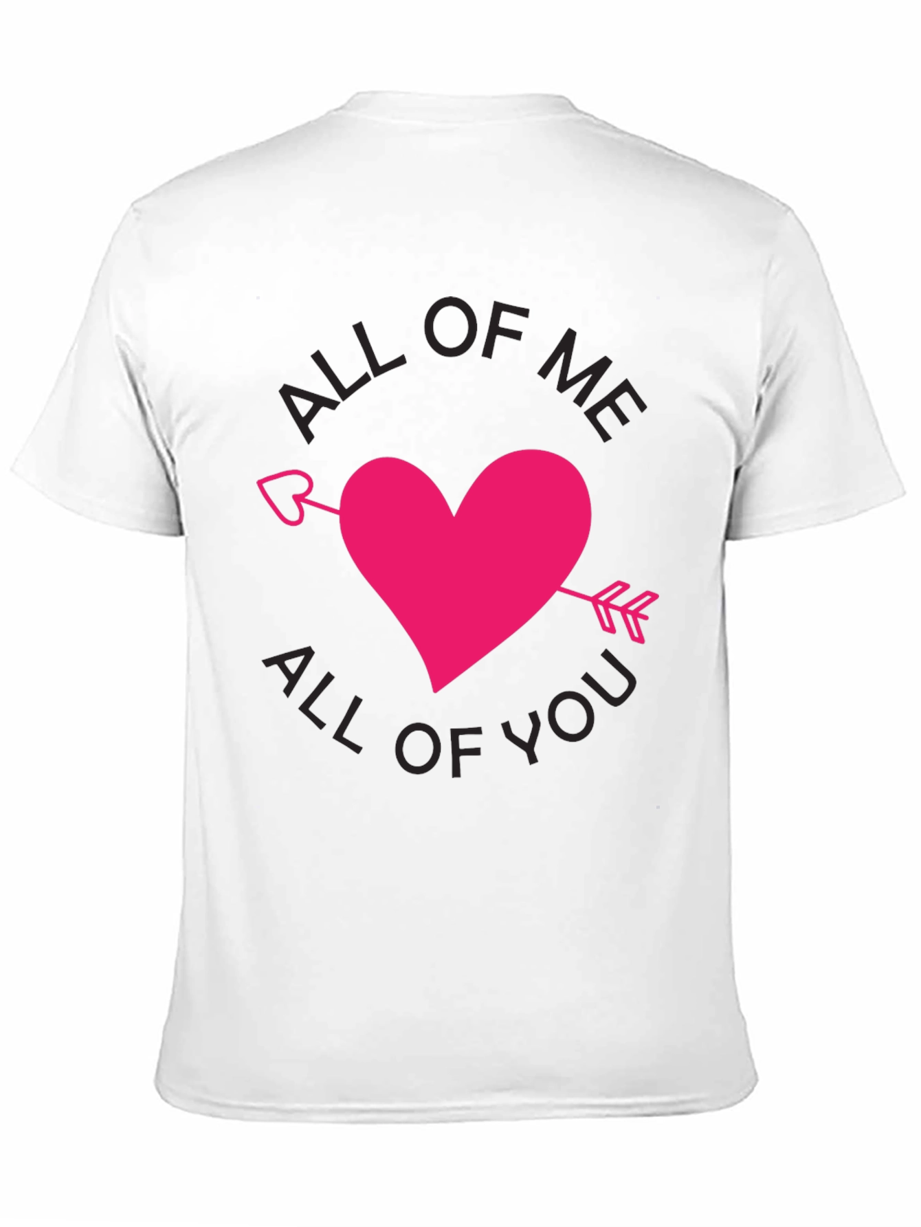 All of Me All of You T-Shirt Valentine Gift