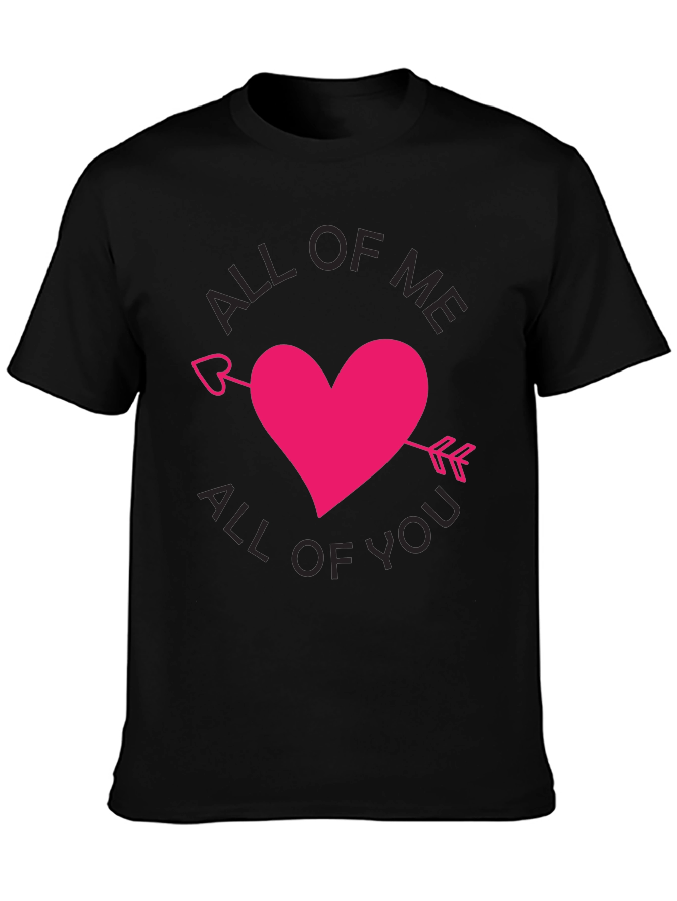 All of Me All of You T-Shirt Valentine Gift