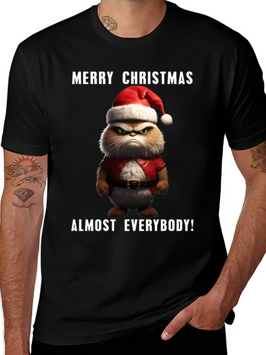 Grumpy Cat Merry Christmas T-Shirt