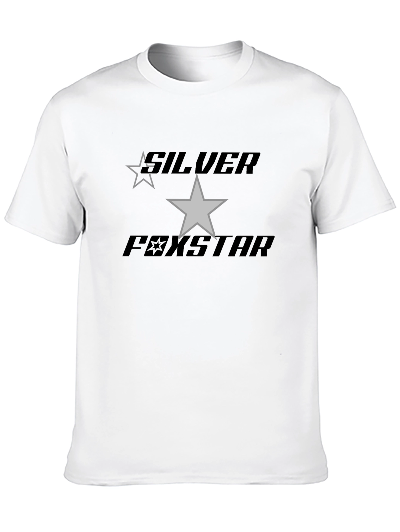 Silver Foxstar Graphic Tee