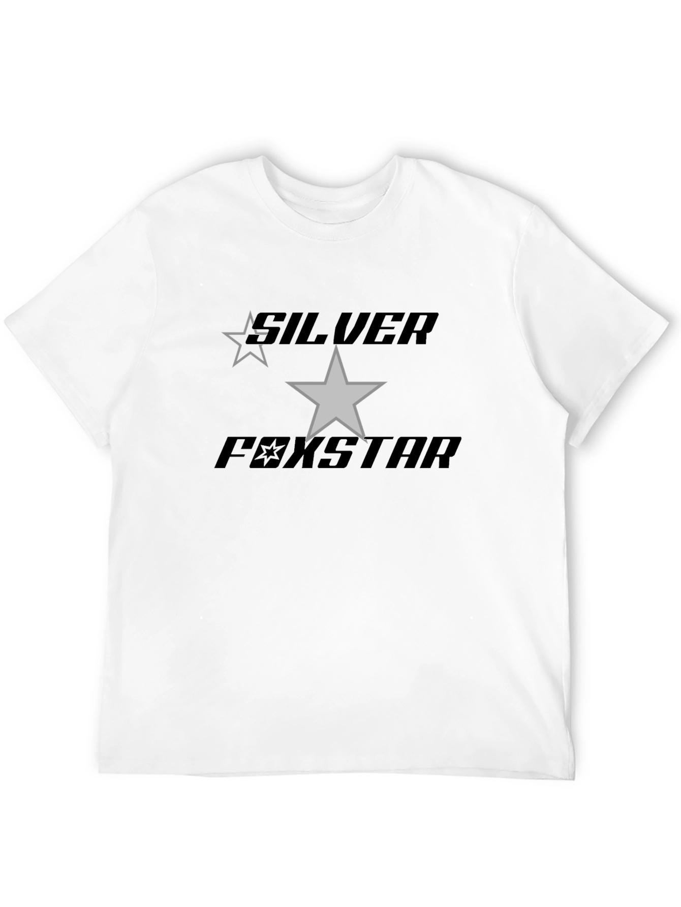 Silver Foxstar Graphic Tee