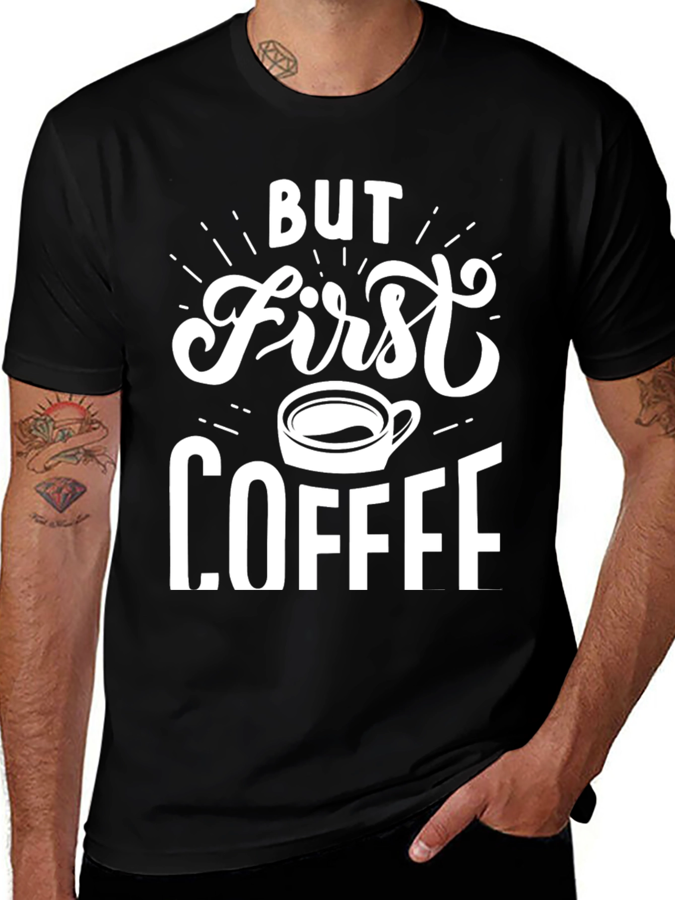 But First Coffee Graphic Tee