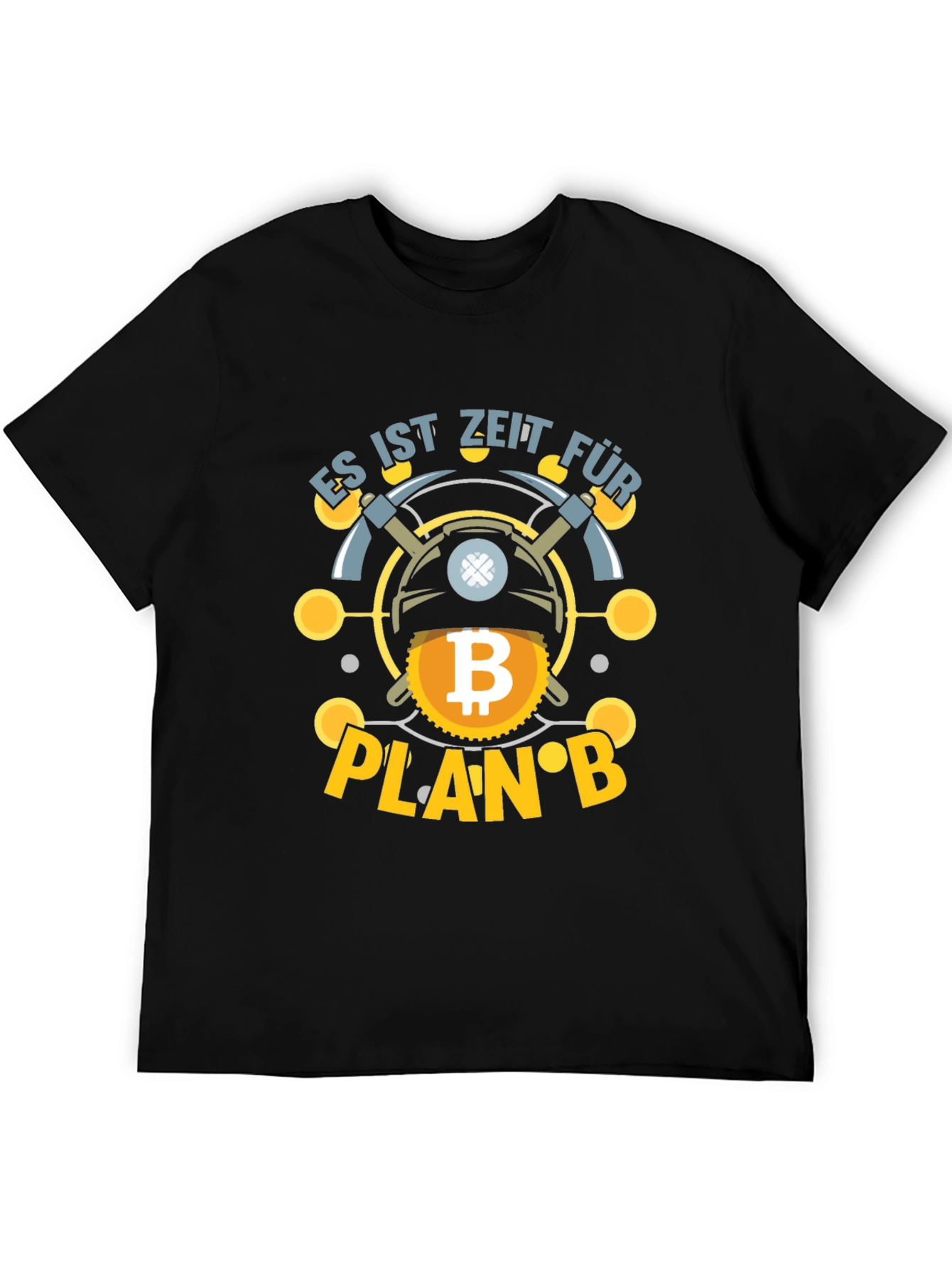Bitcoin Plan B Graphic T-Shirt