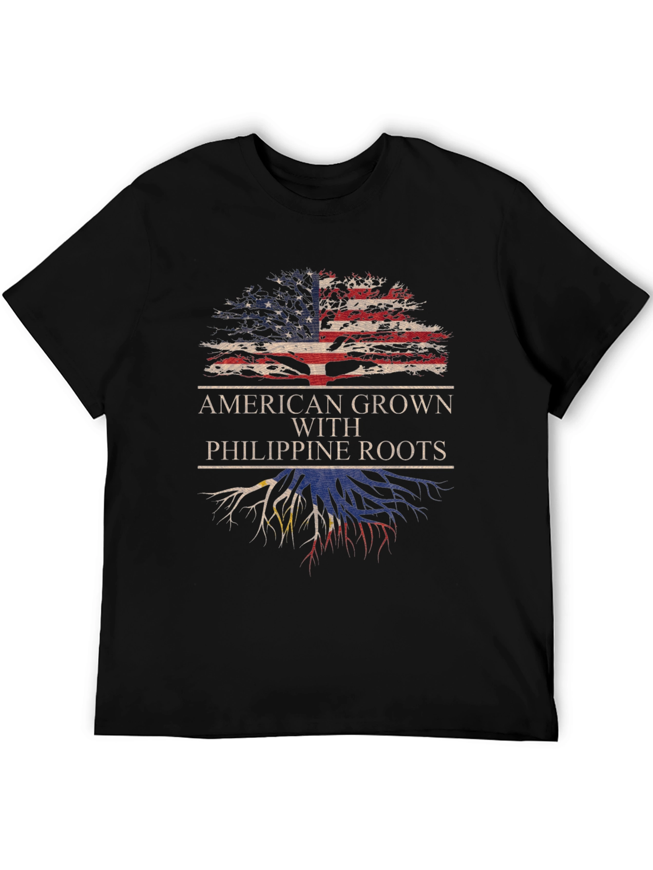 American Grown Philippine Roots T-Shirt