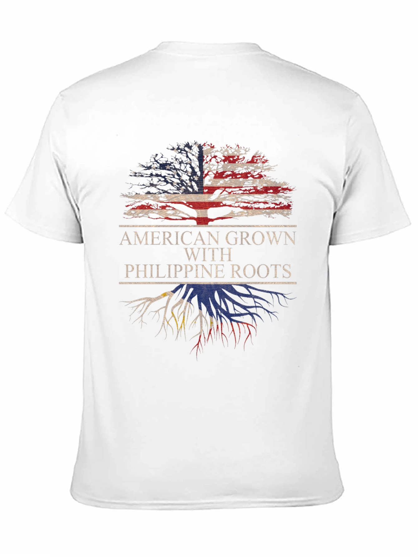American Grown Philippine Roots T-Shirt