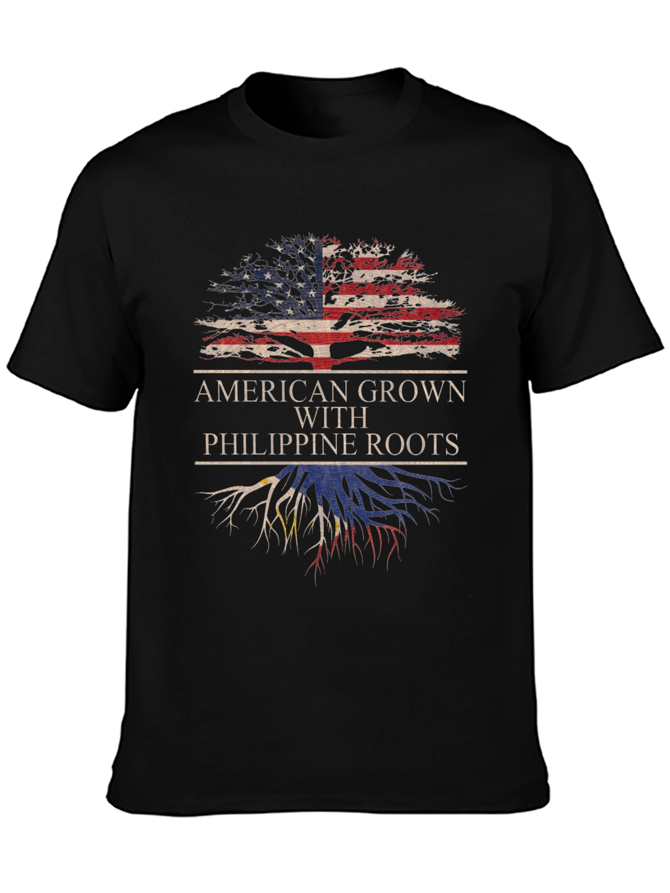 American Grown Philippine Roots T-Shirt