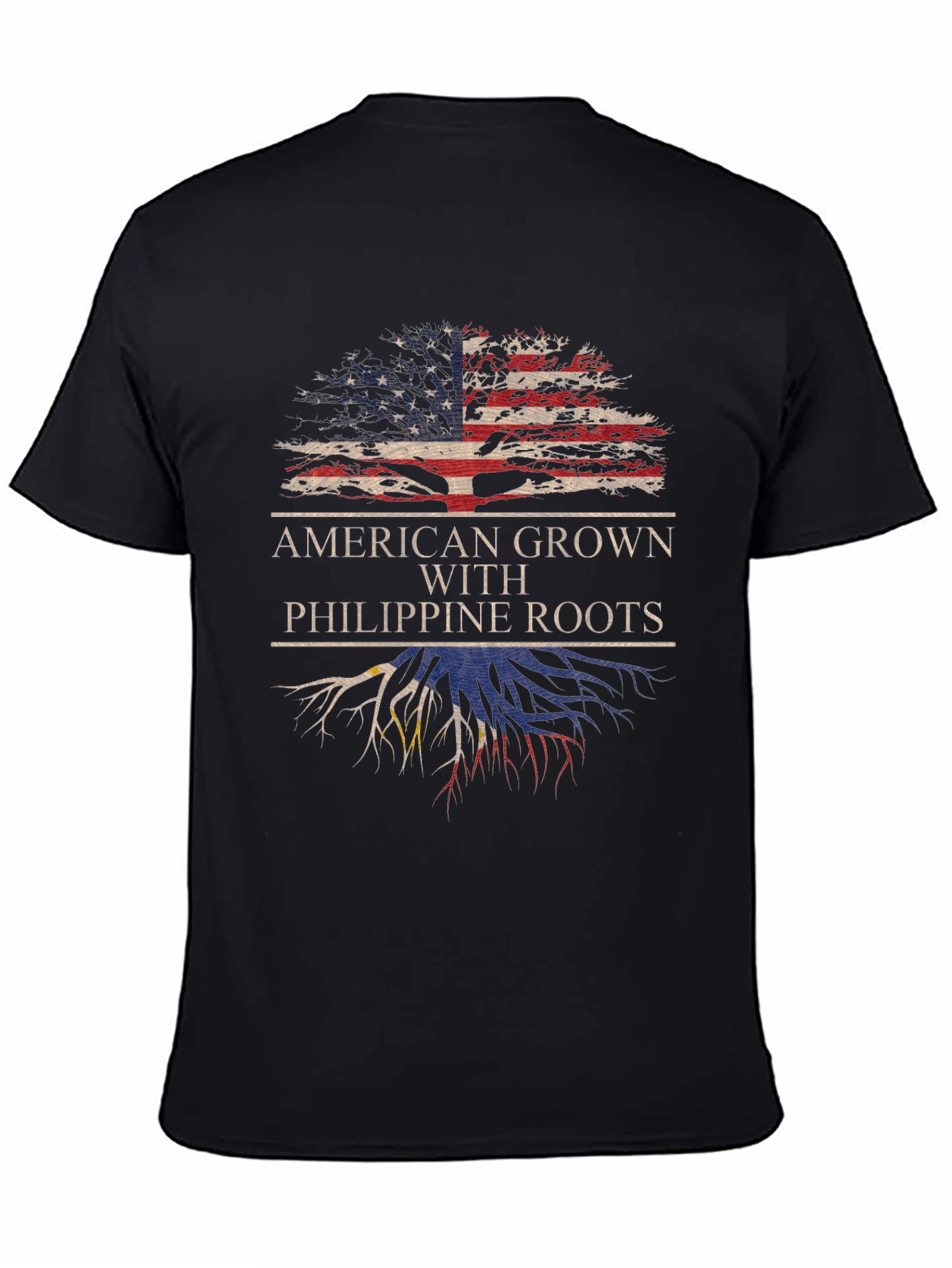 American Grown Philippine Roots T-Shirt