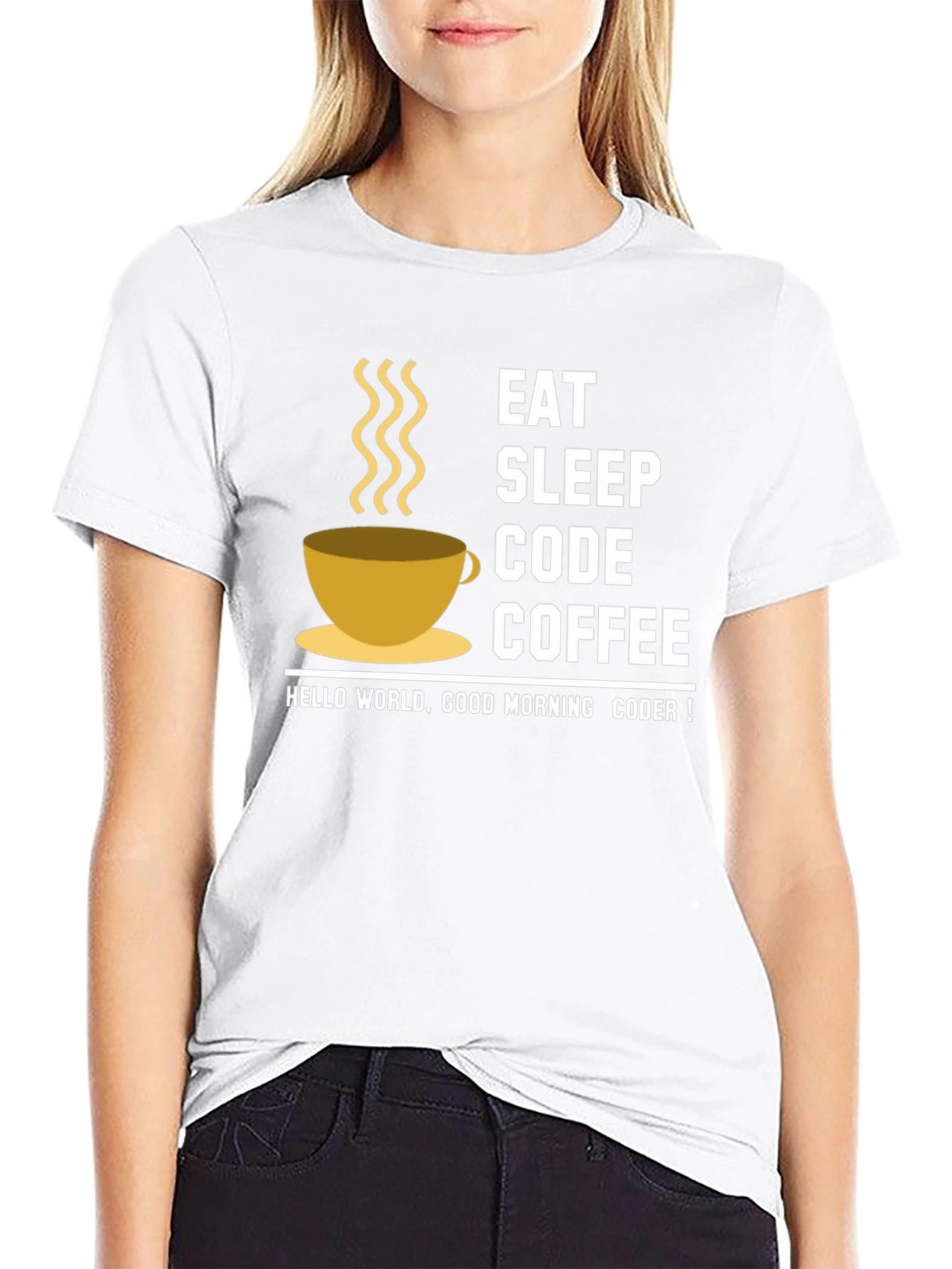 Eat Sleep Code Coffee T-Shirt