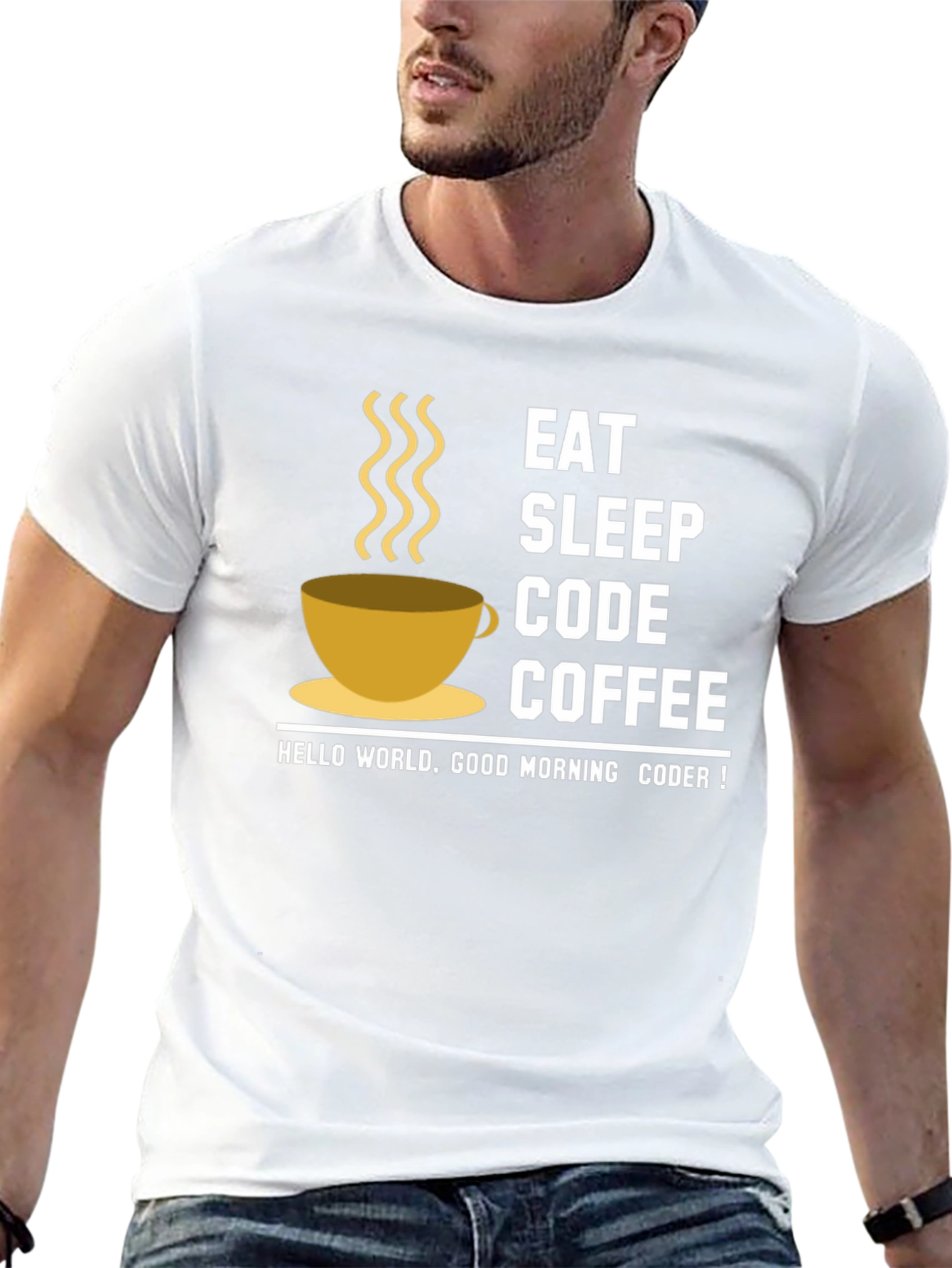 Eat Sleep Code Coffee T-Shirt