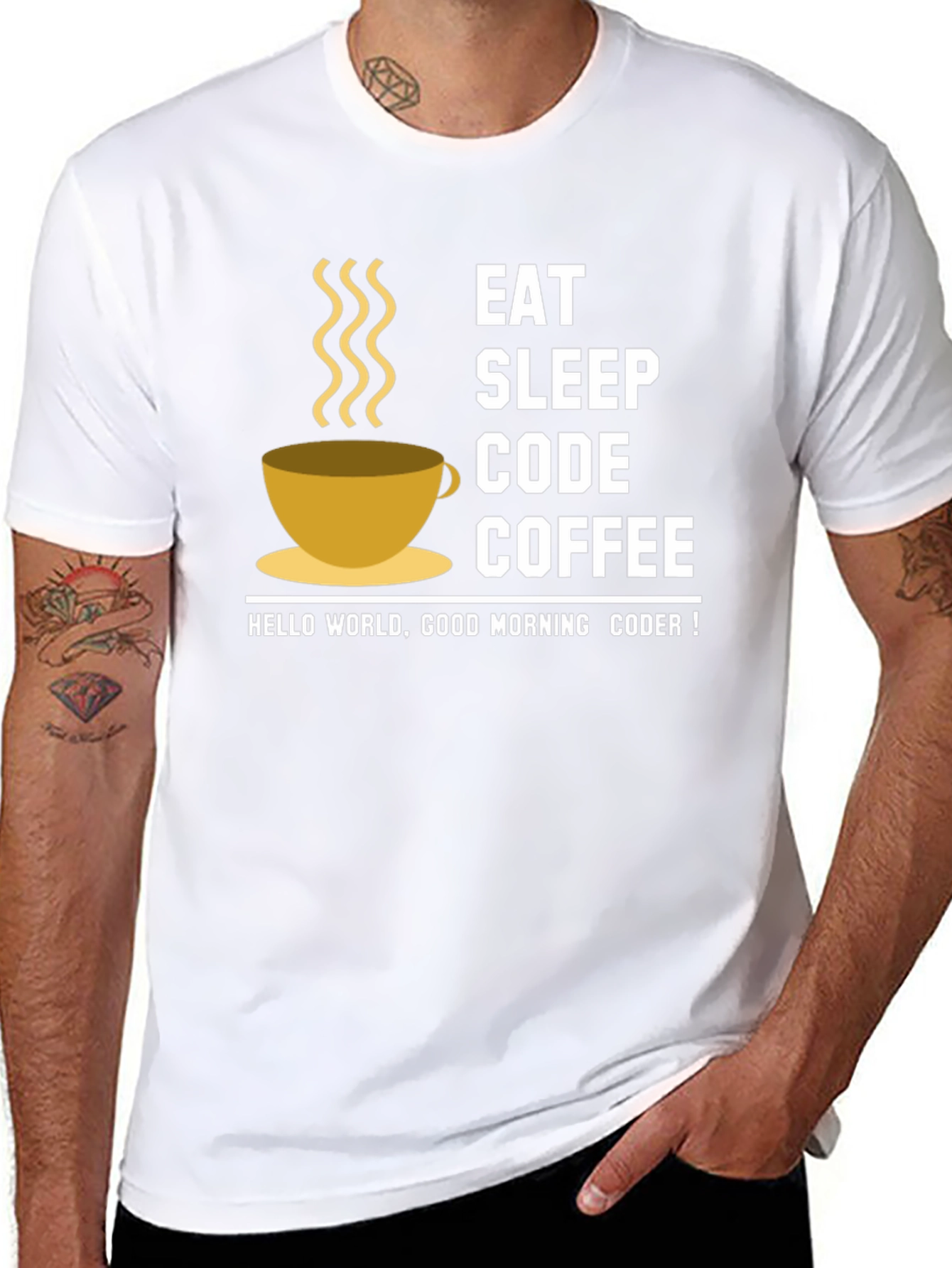 Eat Sleep Code Coffee T-Shirt