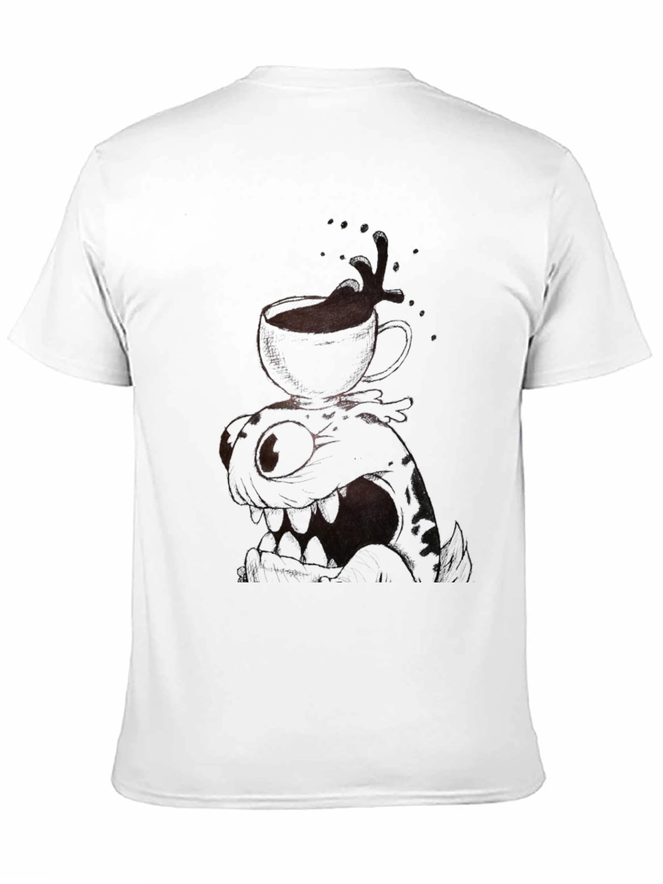 Coffee Monster Black Graphic Tee