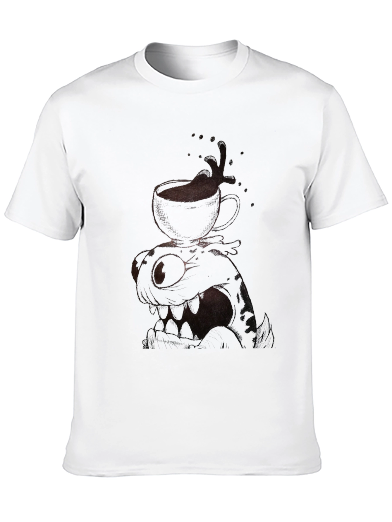 Coffee Monster Black Graphic Tee