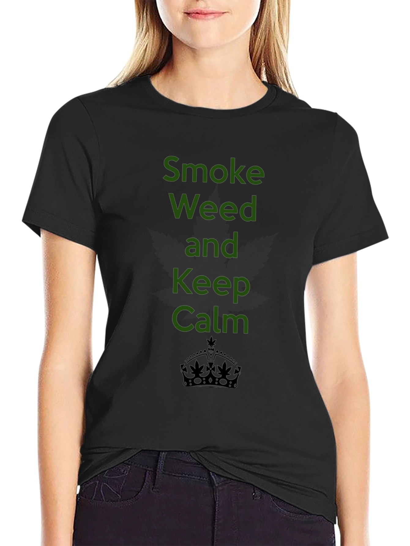 Smoke Weed and Keep Calm T-Shirt