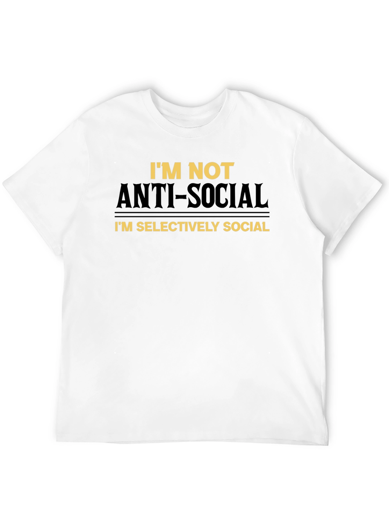 Anti-Social? Selectively Social T-Shirt