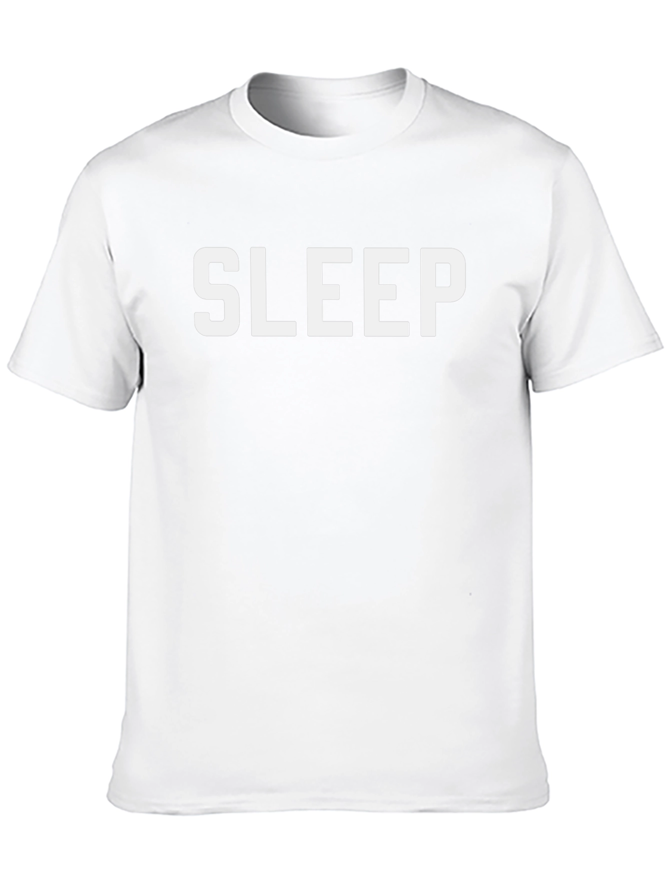 Sleep Graphic Tee - Mens Black Crewneck T-Shirt