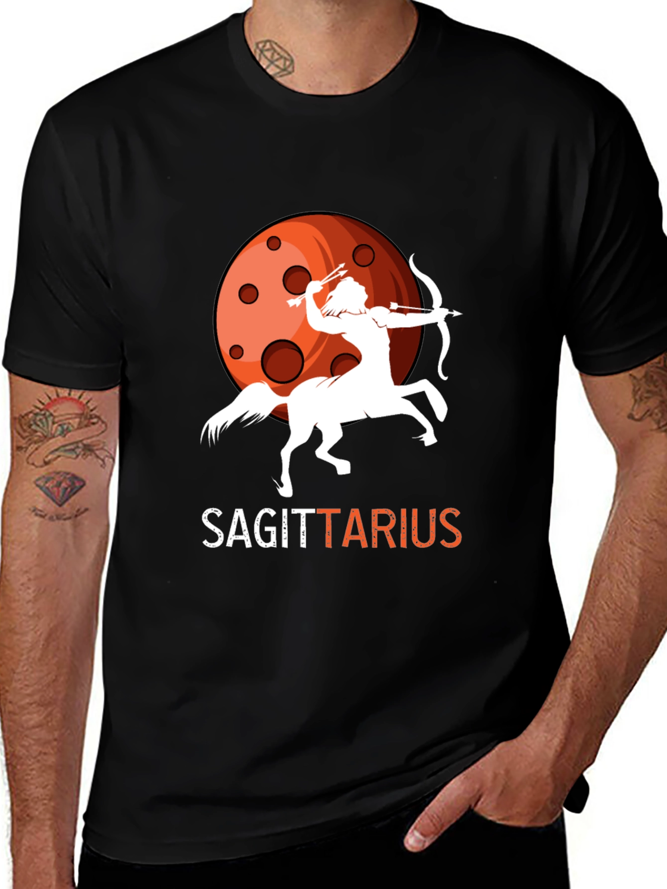 Sagittarius Zodiac Graphic T-Shirt