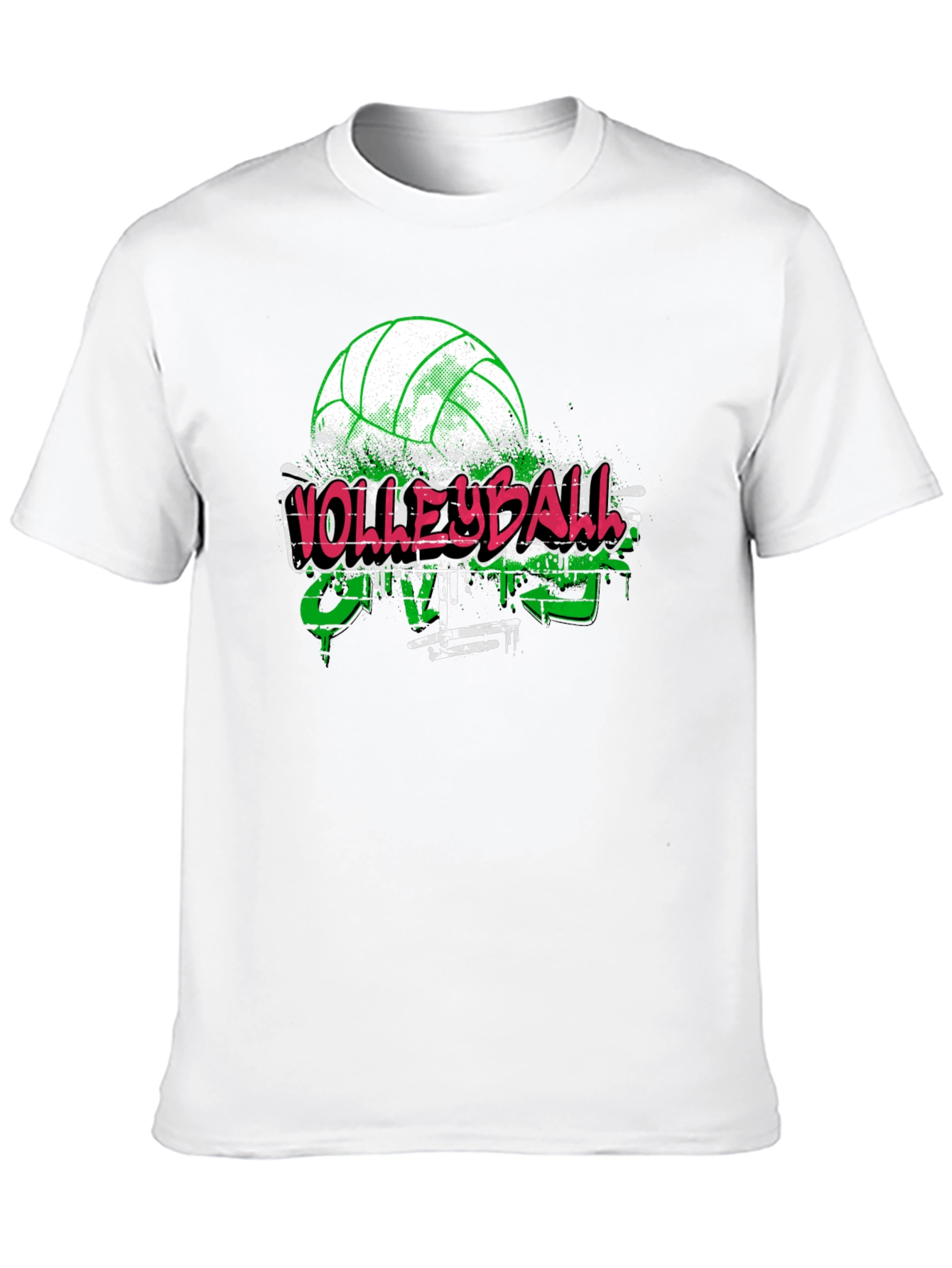Volleyball Graffiti Style T-Shirt