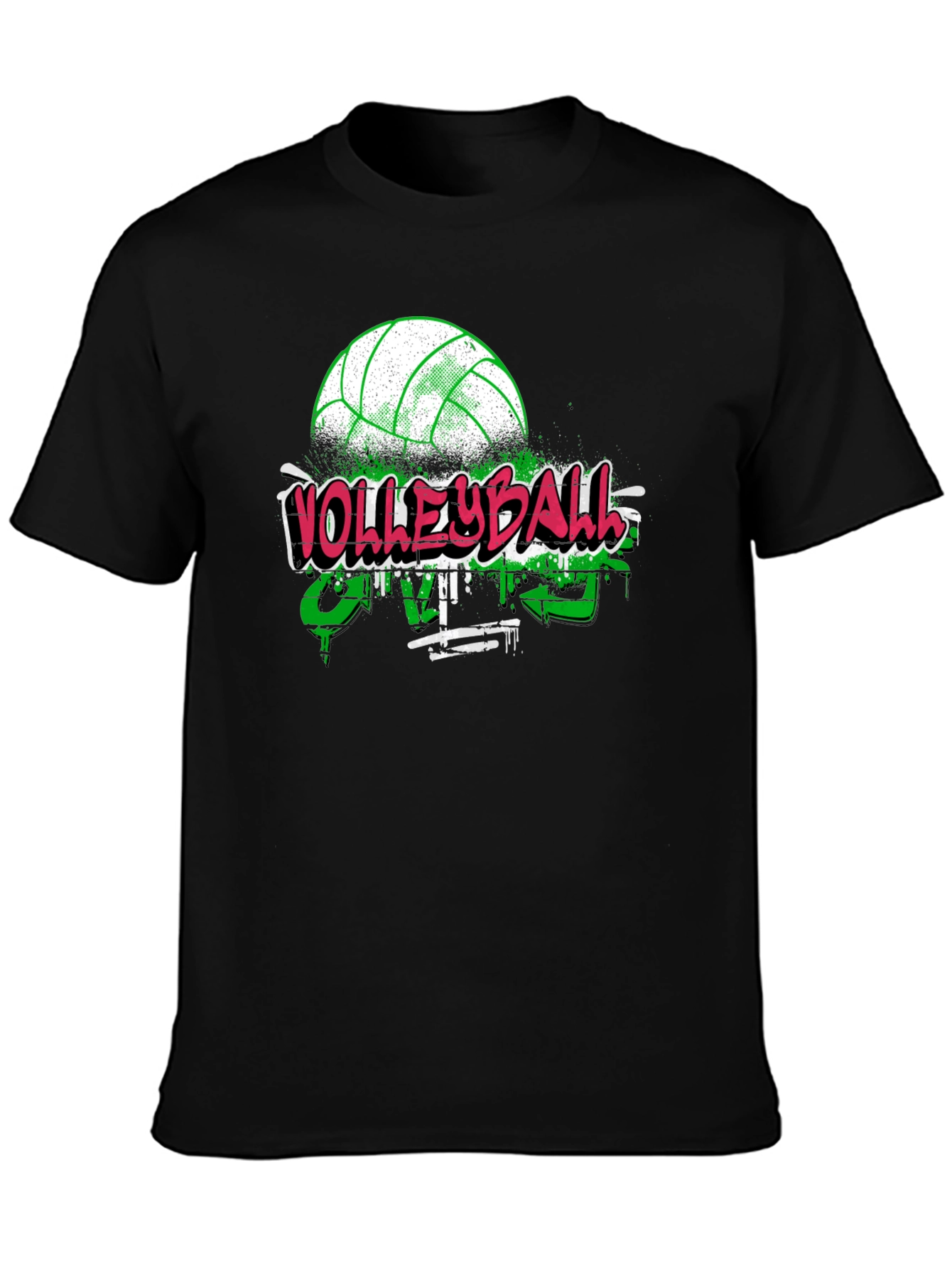 Volleyball Graffiti Style T-Shirt