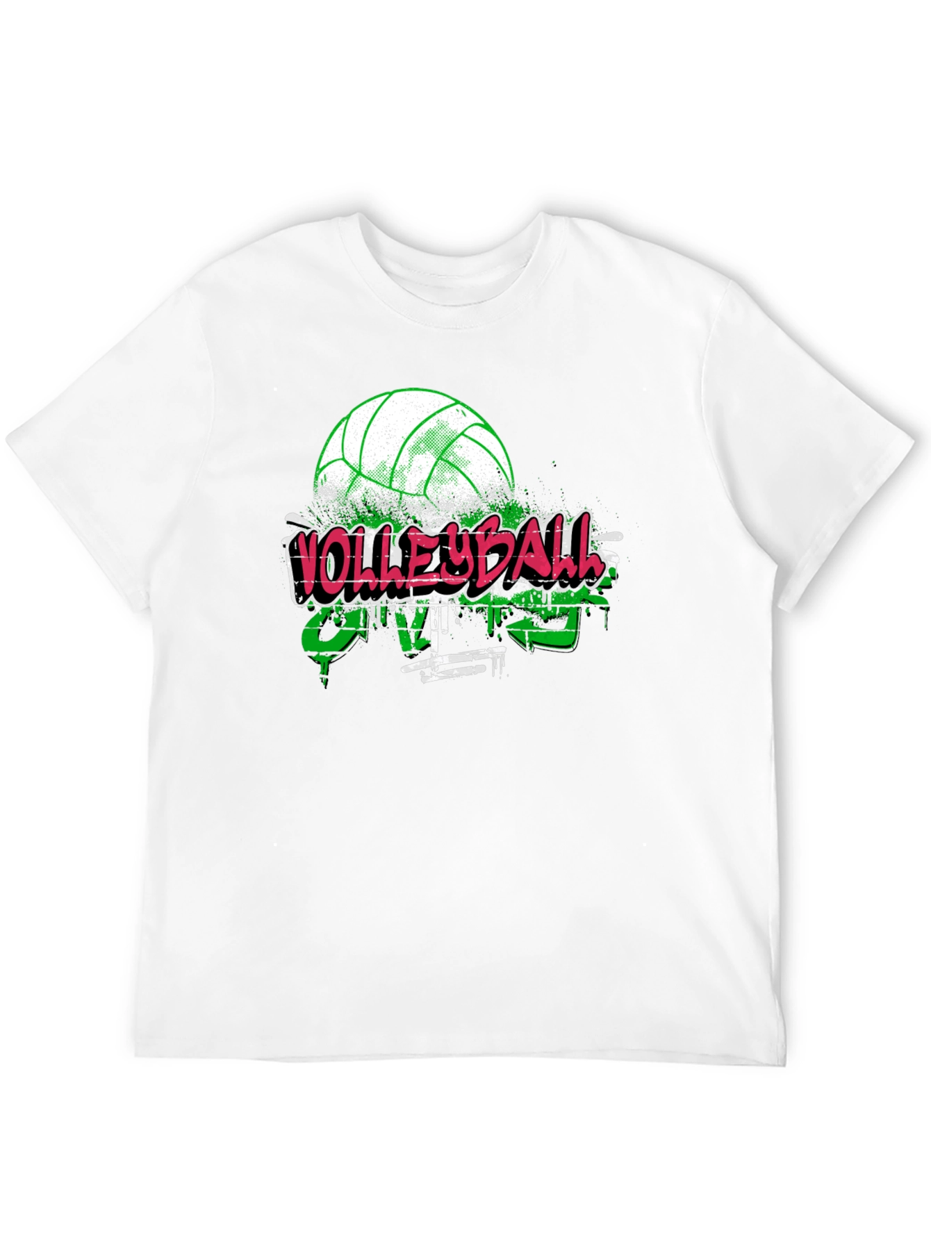 Volleyball Graffiti Style T-Shirt