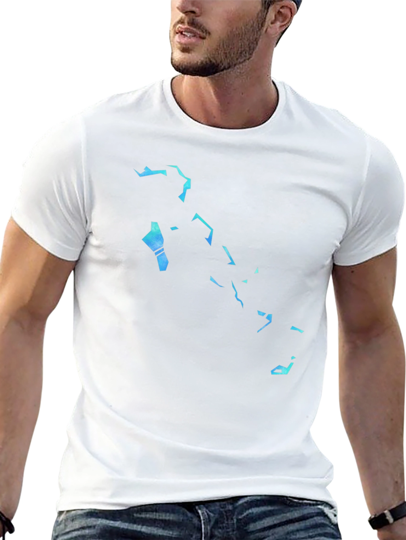 Bahamas Map Graphic Tee - Stylish Island Vibes