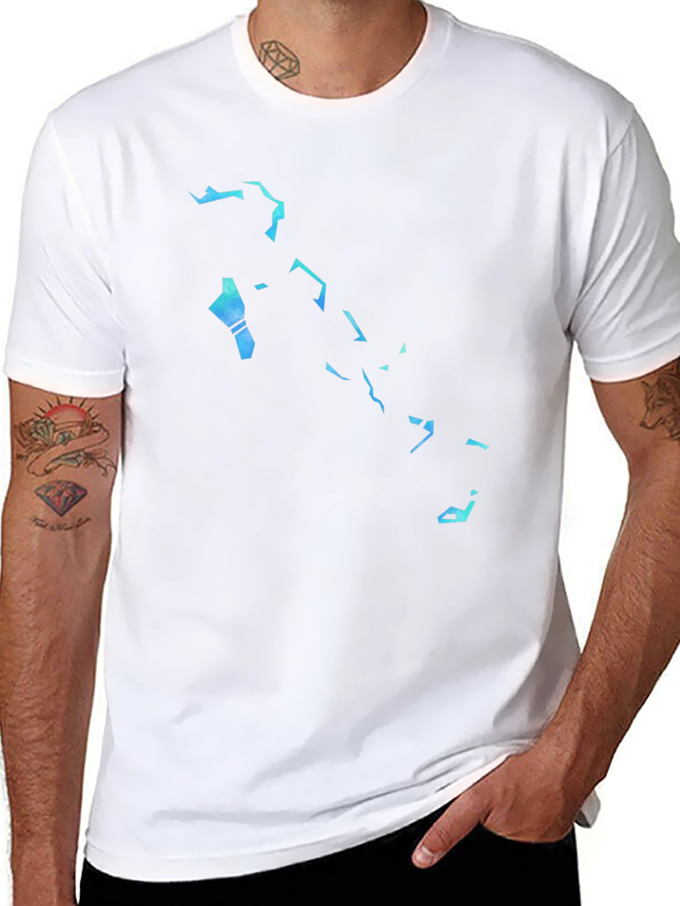 Bahamas Map Graphic Tee - Stylish Island Vibes