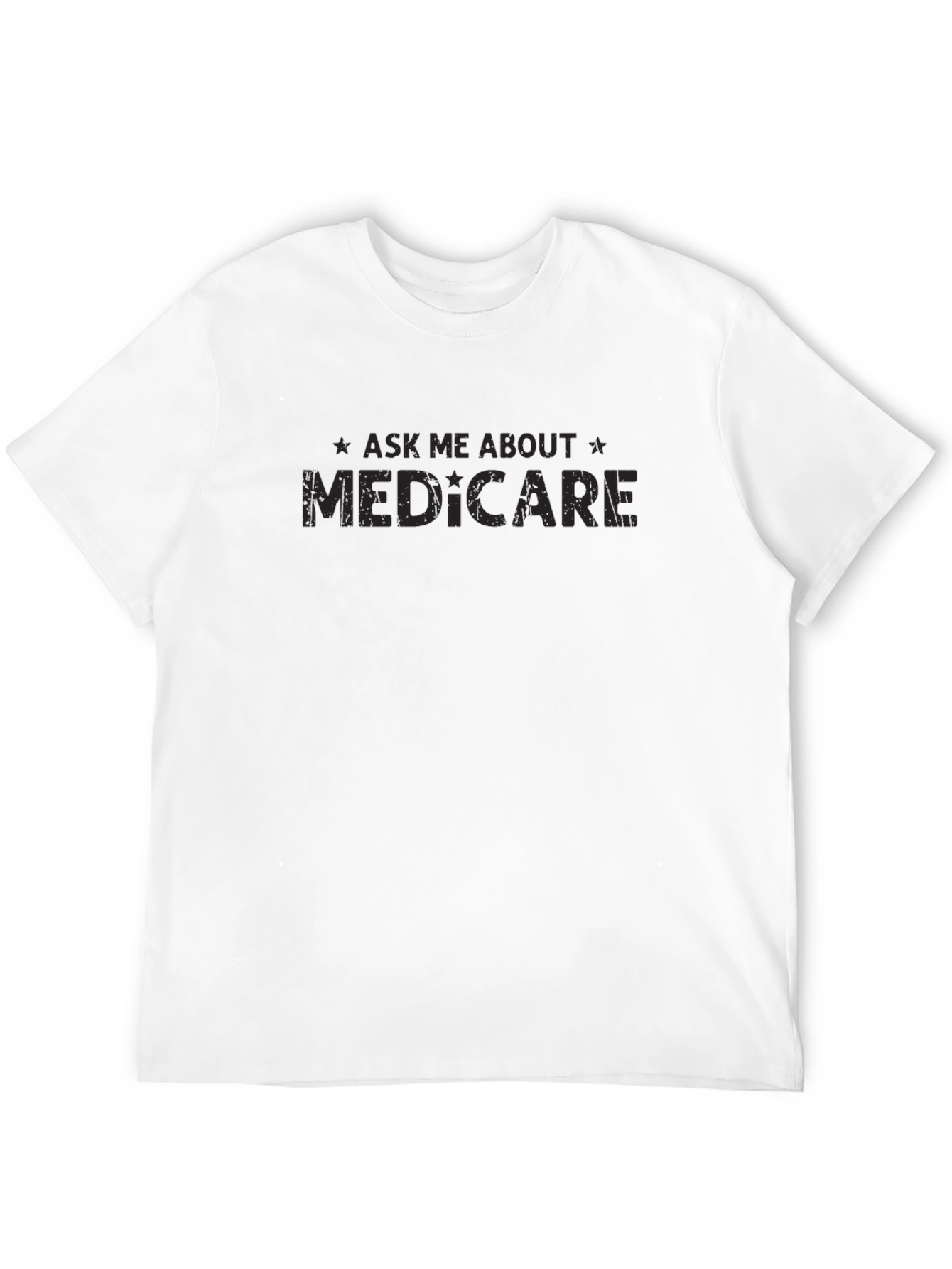 Ask Me About Medicare T-Shirt - Soft Cotton Tee