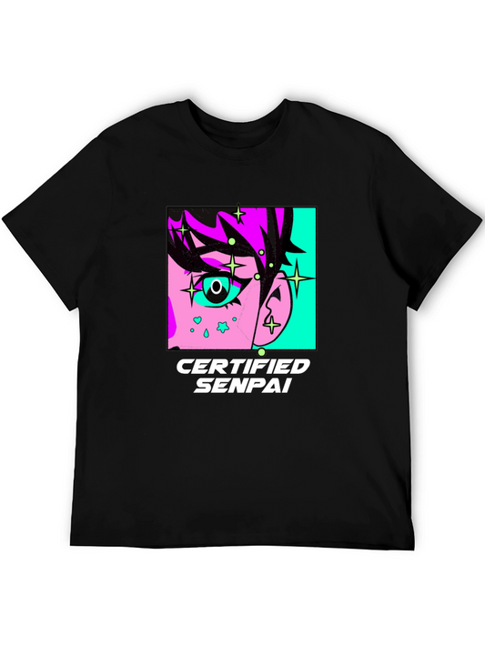 Certified Senpai Anime Graphic Tee