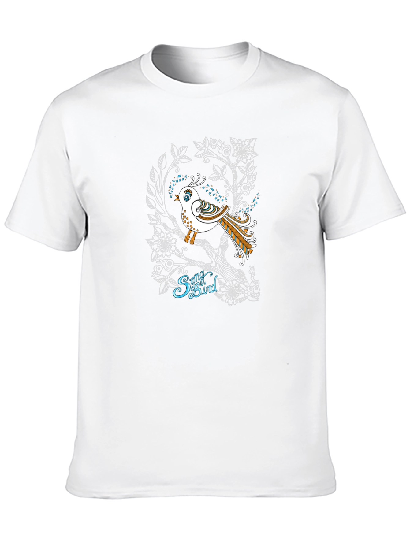 Songbird Graphic Tee - Unique Nature Design T-Shirt
