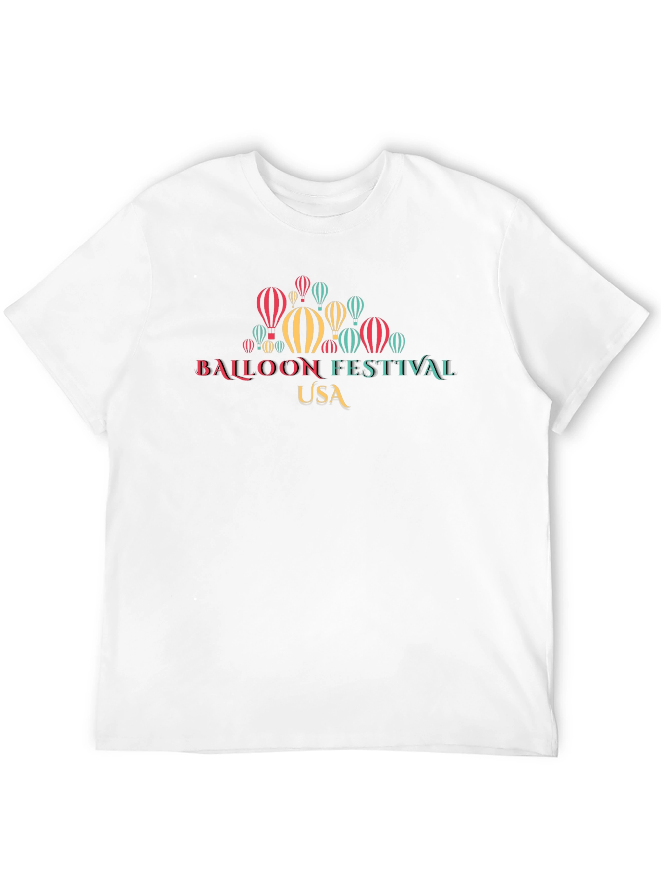 Balloon Festival Graphic Tee - USA Event T-Shirt