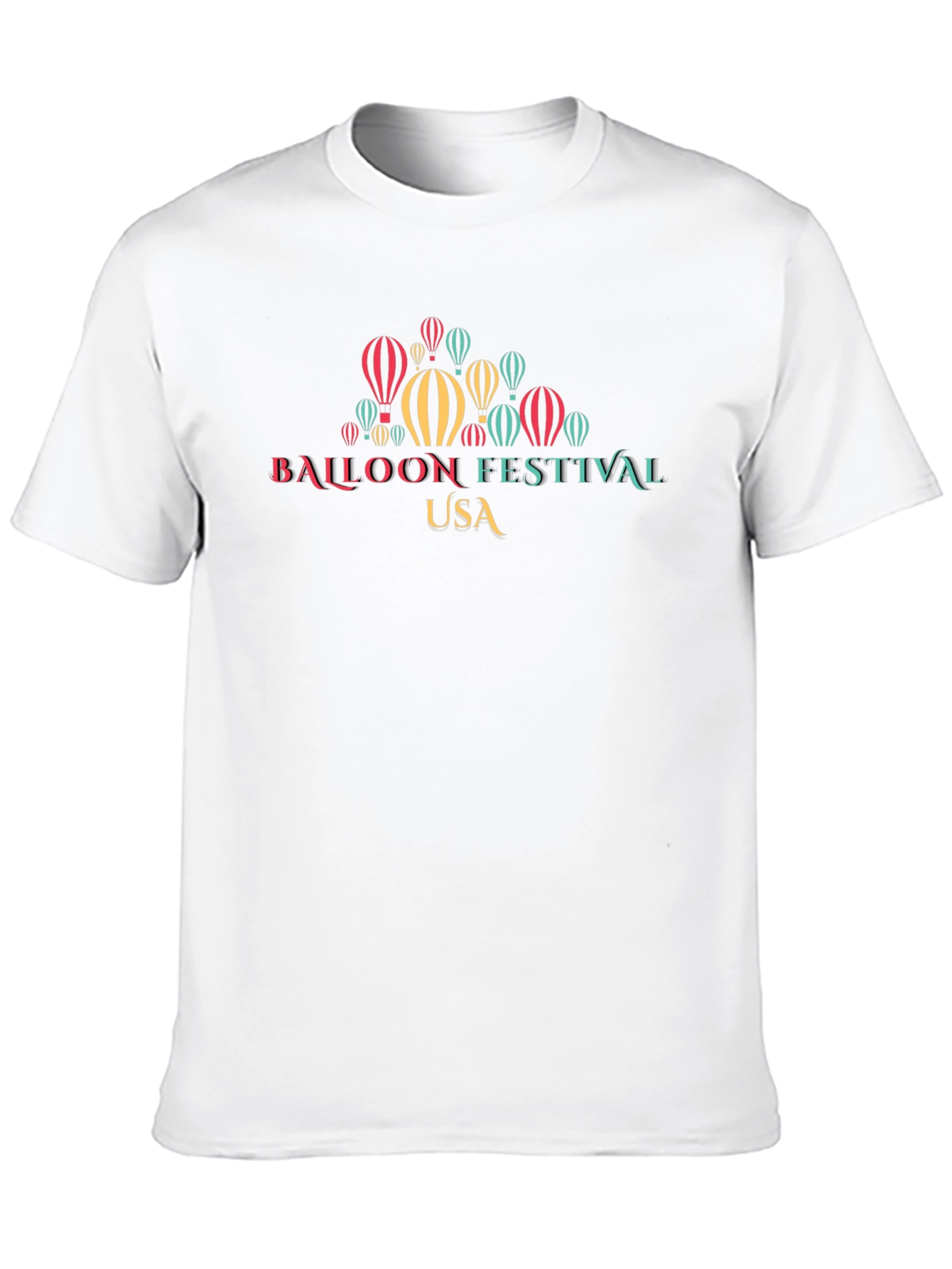 Balloon Festival Graphic Tee - USA Event T-Shirt