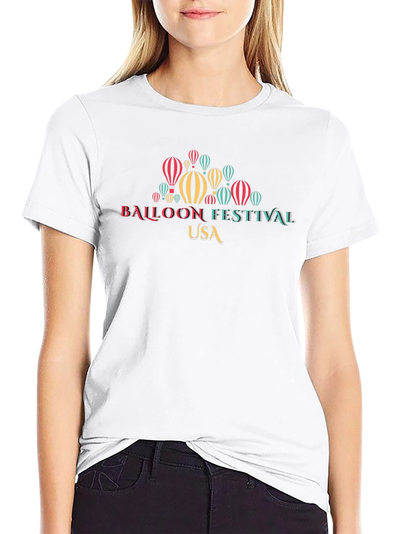 Balloon Festival Graphic Tee - USA Event T-Shirt