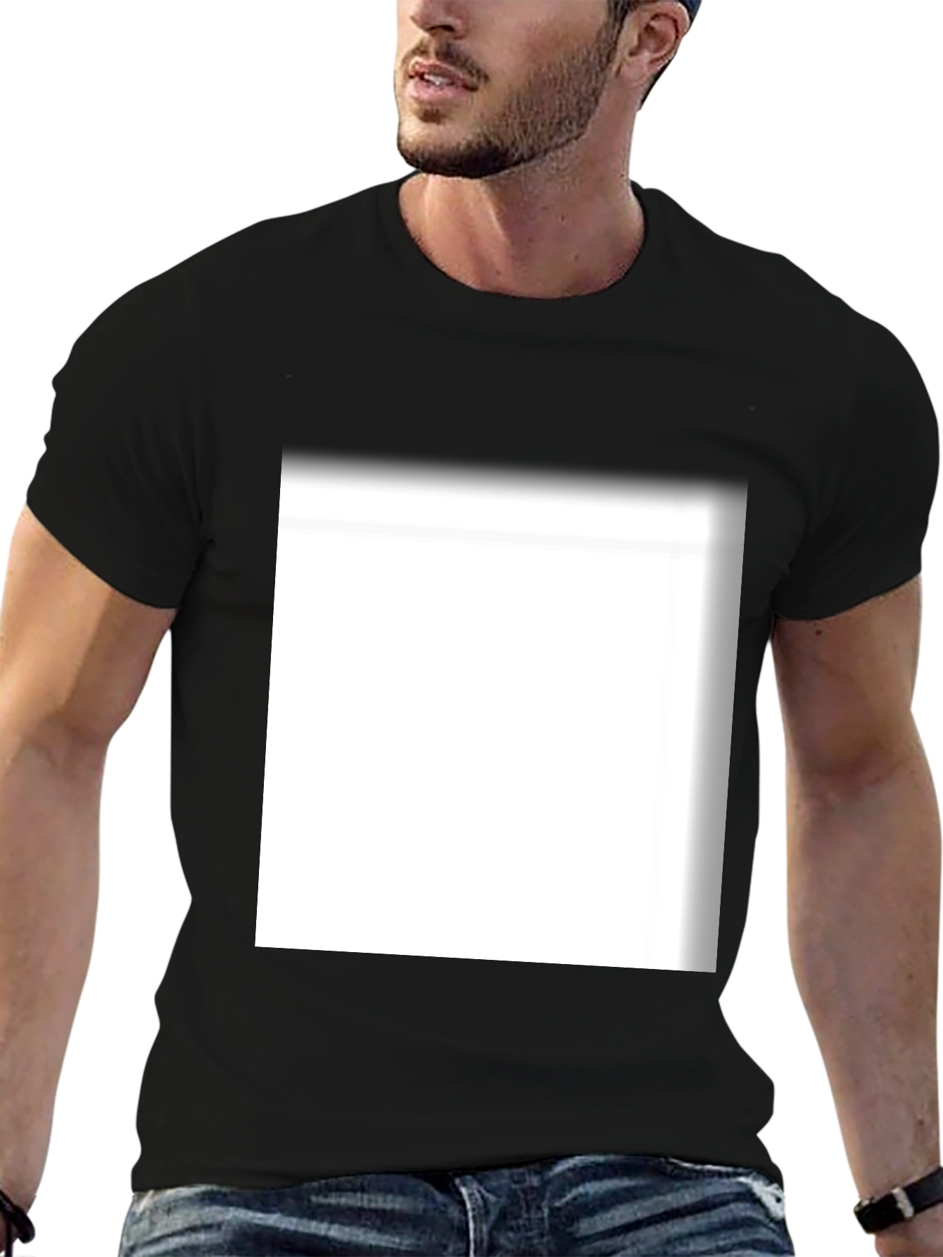 Classic Black Crew Neck T-Shirt