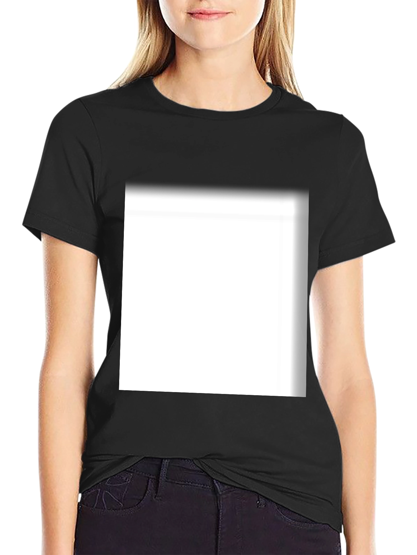 Classic Black Crew Neck T-Shirt