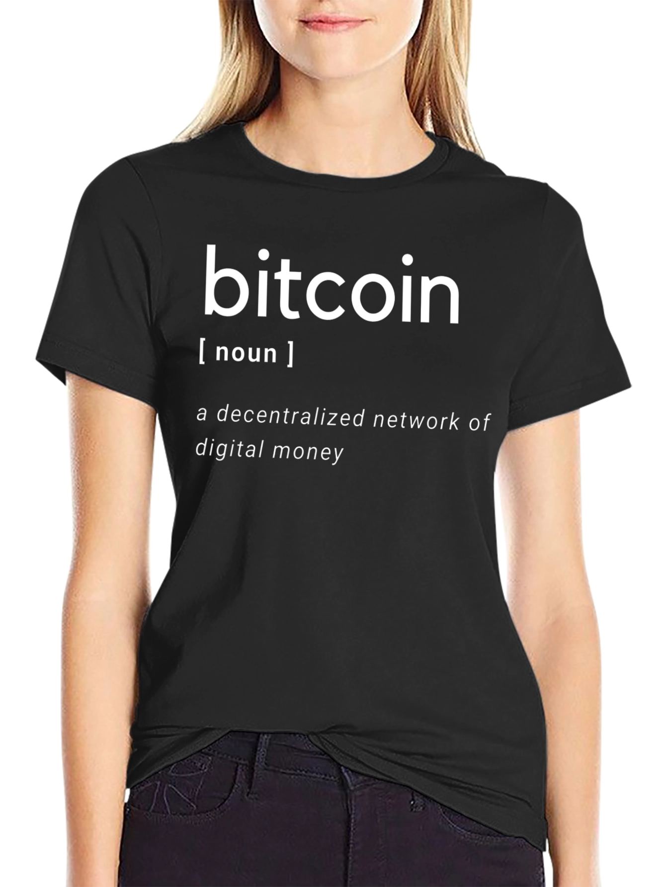 Bitcoin Definition Graphic T-Shirt - Crypto Tee