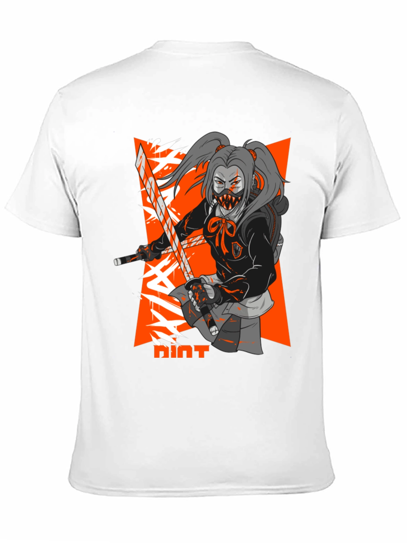 Anime Ninja Girl T-Shirt - Streetwear Style