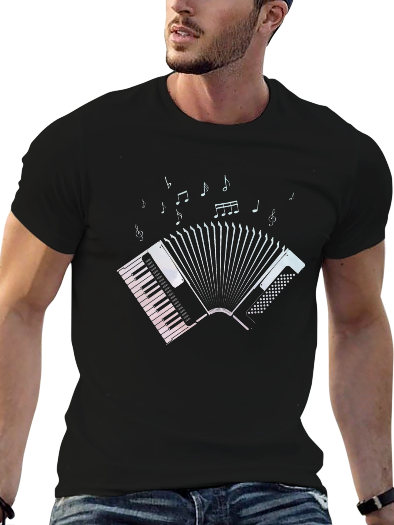 Accordion Music T-Shirt - Musicians Tee