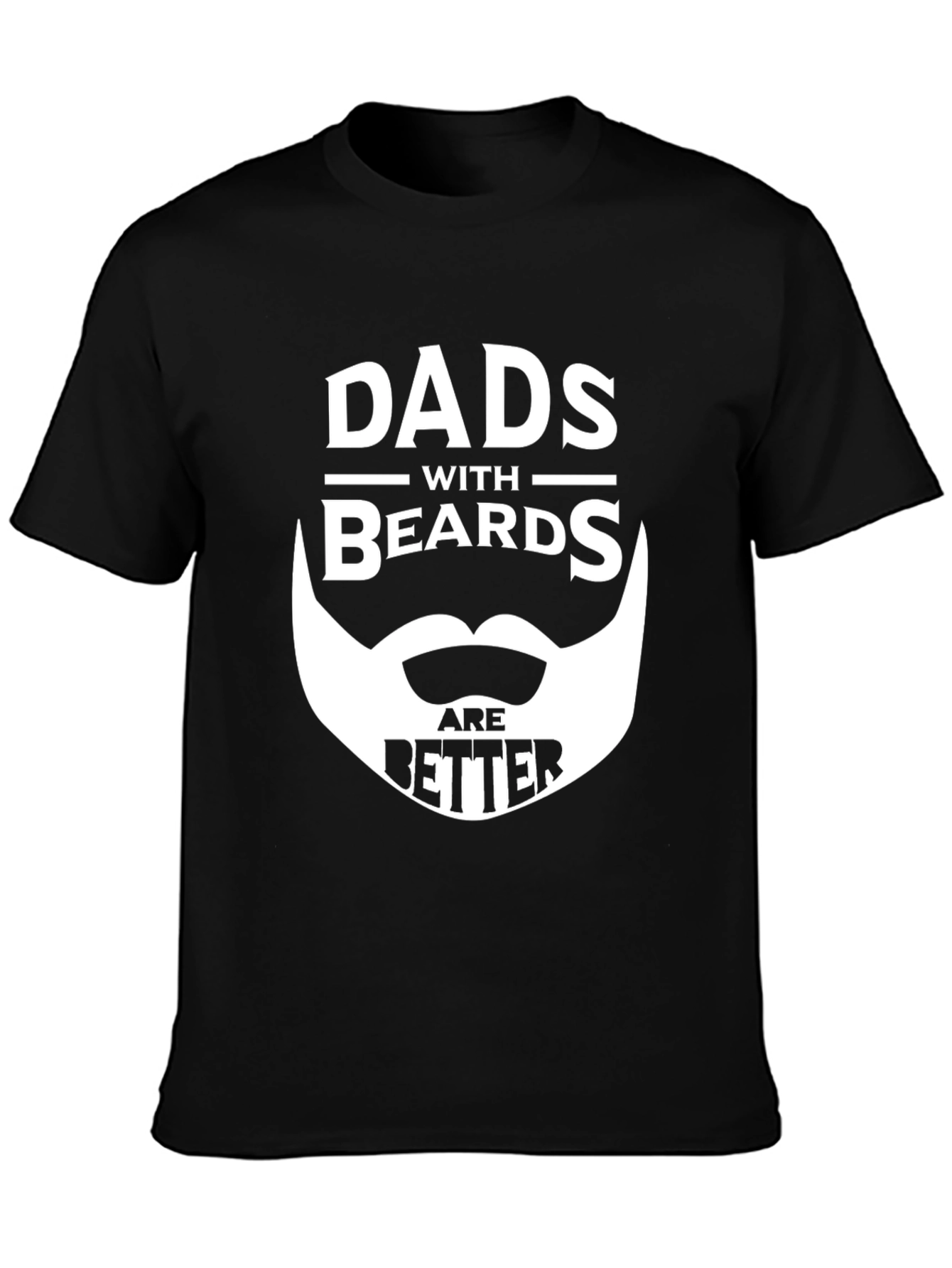 Dads With Beards T-Shirt Funny Mens Graphic Tee
