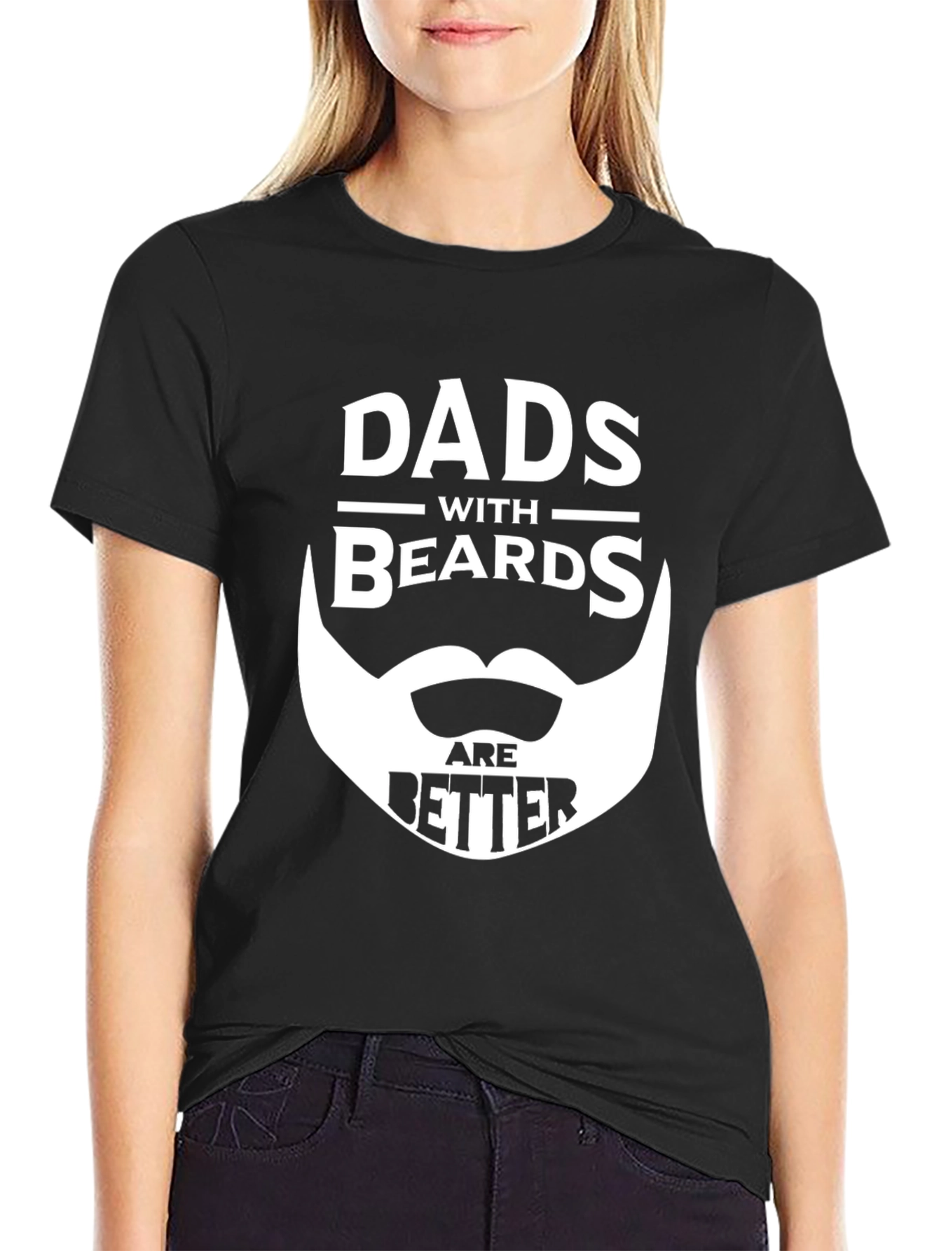 Dads With Beards T-Shirt Funny Mens Graphic Tee